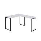 Escrivaninha Mesa Escritório L Estilo Dynamica 140cm Industri