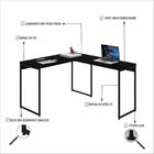 Escrivaninha Mesa Escritório L Estilo Dynamica 140cm Industri
