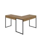 Escrivaninha Mesa Escritório L Estilo Industrial 120x140cm Dy