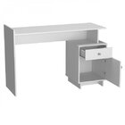 Escrivaninha Mesa Escritório Lisboa 1 Gaveta 1 Porta 122cm Br