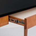 Escrivaninha Mesa Escritório Madeira Maciça 1 Gaveta Club Art