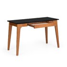 Escrivaninha Mesa Escritório Madeira Maciça 1 Gaveta Club Art