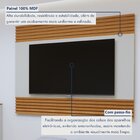 Escrivaninha Mesa Escritório Madrid Com Painel Para Tv Até 58