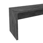 Escrivaninha Mesa Escritório Me4109 163cm Mármore Lunar Mármo