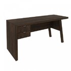 Escrivaninha Mesa Escritório Me4122 2 Gavetas 163cm Rustico R