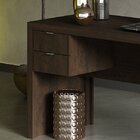 Escrivaninha Mesa Escritório Me4122 2 Gavetas 163cm Rustico R