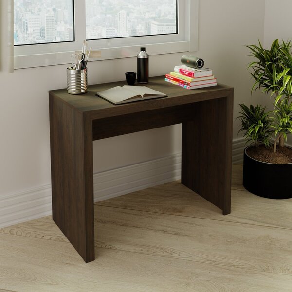 Escrivaninha Mesa Escritório Me4139 Tecnomobili 90cm Rústico