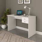 Escrivaninha Mesa Escritório Me4165 2 Gavetas 117cm Branco Br