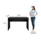 Escrivaninha Mesa Escritório Mesa Cáli Office Estudo Preto