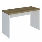 Escrivaninha Mesa Escritório Minimalista 1,2m Toq Olmo/branco