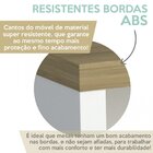 Escrivaninha Mesa Escritório Minimalista Toq 120cm Olmo E Bra