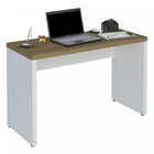 Escrivaninha Mesa Escritório Minimalista Toq 120cm Olmo E Bra