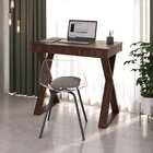 Escrivaninha Mesa Escritório Moderna 1 Gaveta Pés Angulares P