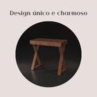 Escrivaninha Mesa Escritório Moderna 1 Gaveta Pés Angulares P