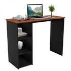 Escrivaninha Mesa Escritório Multifuncional 3 Nichos 100cm Al