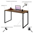 Escrivaninha Mesa Escritório Office Estilo Industrial 120cm K