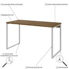 Escrivaninha Mesa Escritório Office Estilo Industrial 135cm K