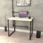 Escrivaninha Mesa Escritório Office Estilo Industrial 90cm Ku
