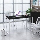 Escrivaninha Mesa Escritório Office Estilo Kuadra 120cm Indus