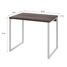Escrivaninha Mesa Escritório Office Estilo Kuadra 90cm Indust