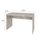 Escrivaninha Mesa Escritório Office Turim 120cm Yescasa