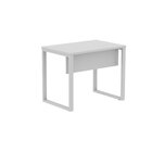 Escrivaninha Mesa Escritório Pe25 90cm Cinza Cinza