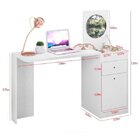 Escrivaninha Mesa Escritório Penteadeira Capricho 1 Gaveta 1