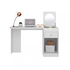 Escrivaninha Mesa Escritório Penteadeira Capricho 1 Gaveta 1