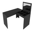 Escrivaninha Mesa Escritório Penteadeira Em L Com Espelho Esp