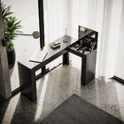 Escrivaninha Mesa Escritório Penteadeira Em L Porta Objetos J