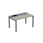 Escrivaninha Mesa Escritório Plataforma Para 1 Pessoa Com Cai