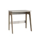 Escrivaninha Mesa Escritório Primazzia 75cm Carvalho Mel E Of