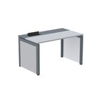 Escrivaninha Mesa Escritório Pscpp130 130cm Industrial Cinza