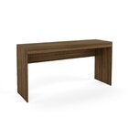 Escrivaninha Mesa Escritório Reta 150cm Me401 Castanho