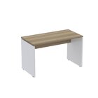 Escrivaninha Mesa Escritório Retangular 120cmx60cm P25 Noce N