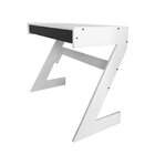 Escrivaninha Mesa Escritório Retangular / Sete 93cm Branco Br