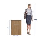 Escrivaninha Mesa Escritório Retrátil Smart 145cm Naturalle N