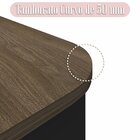 Escrivaninha Mesa Escritório Robusta E Funcional 4 Gavetas La