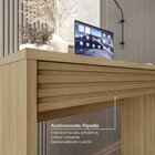 Escrivaninha Mesa Escritório Samambaia 2 Gavetas 108,2cm Cabe