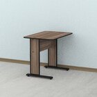 Escrivaninha Mesa Escritório Secretária 92cm Maxxi Preto/waln