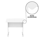Escrivaninha Mesa Escritório Secretária Maxxi 92cm Branca Bra