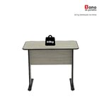 Escrivaninha Mesa Escritório Secretária Maxxi 92cm Nogueira E