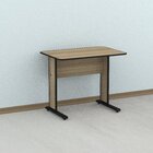 Escrivaninha Mesa Escritório Secretária Maxxi 92cm Preto E No