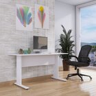 Escrivaninha Mesa Escritório Secretária Mx120 Maxxi Branco