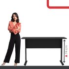 Escrivaninha Mesa Escritório Secretária Mx120 Maxxi Preto