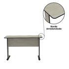 Escrivaninha Mesa Escritório Secretária Mx120 Maxxi Preto/noc