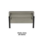 Escrivaninha Mesa Escritório Secretária Mx120 Maxxi Preto/noc