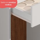 Escrivaninha Mesa Escritório Versa Home 120cm Escritorio 1 Ga