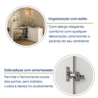 Escrivaninha Mesa Escritório Versátil Em L Ou Extensível 4 Ga