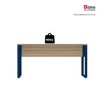 Escrivaninha Mesa Escritório X 150cm Industrial Noce Naturall